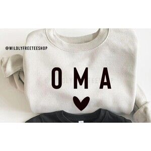 Oma And Oma Bestie Matching Shirt Grandma Gift